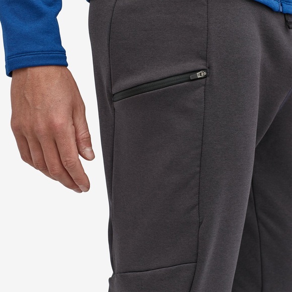 PATAGONIA R1 Daily Lined Bottoms in black - Picture 1 of 10
